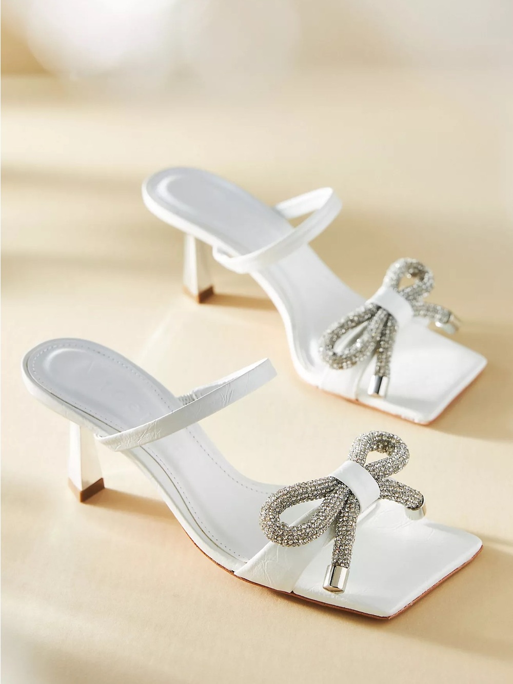 Vicenza Bow Mule Heels New size 8
